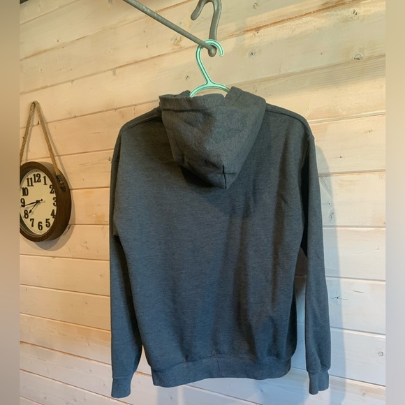 Gildan | “and into the forest..” Grey Hoodie - Picture 6 of 7